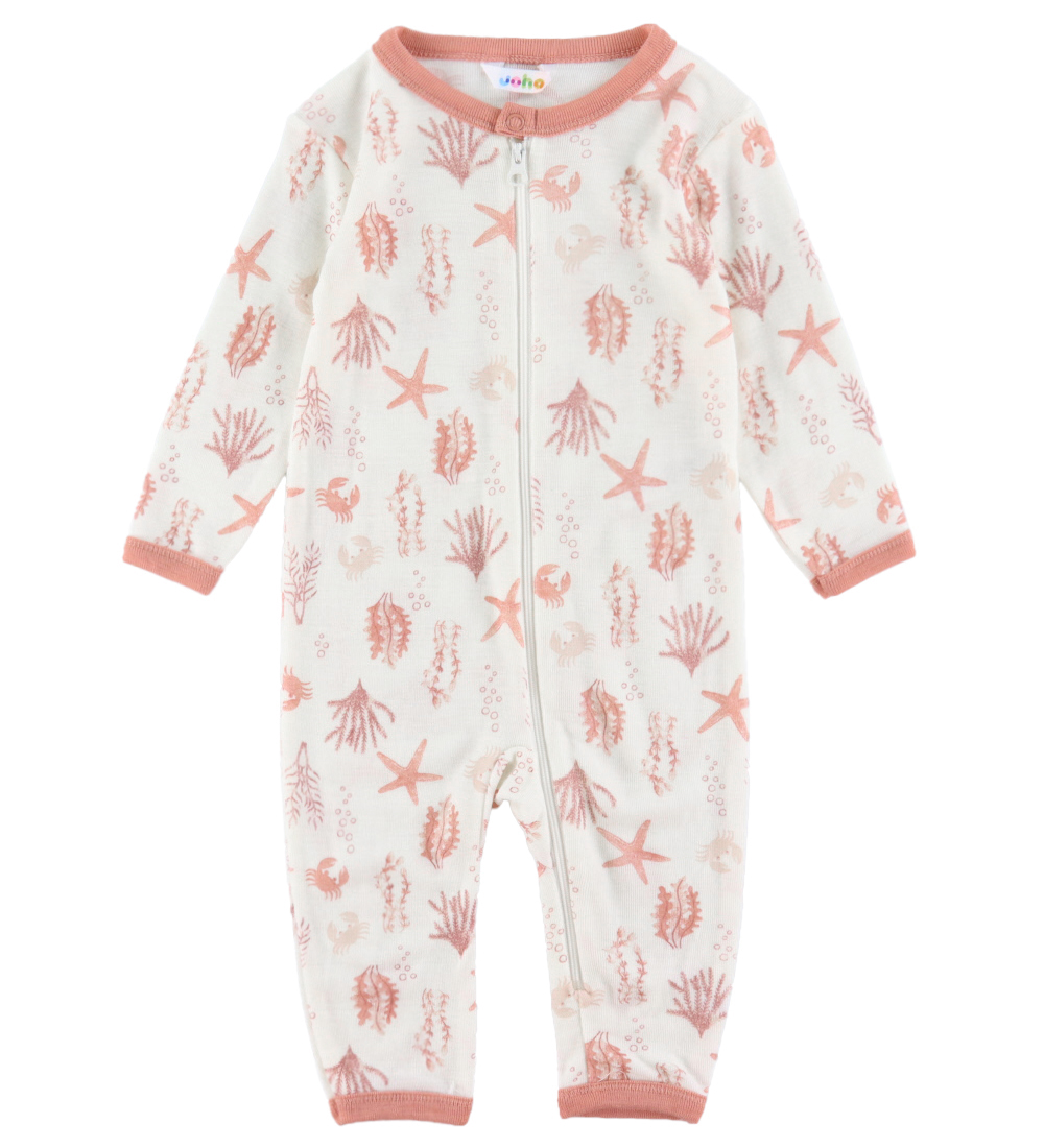 Joha Jumpsuit - Wool - Pink w. Print