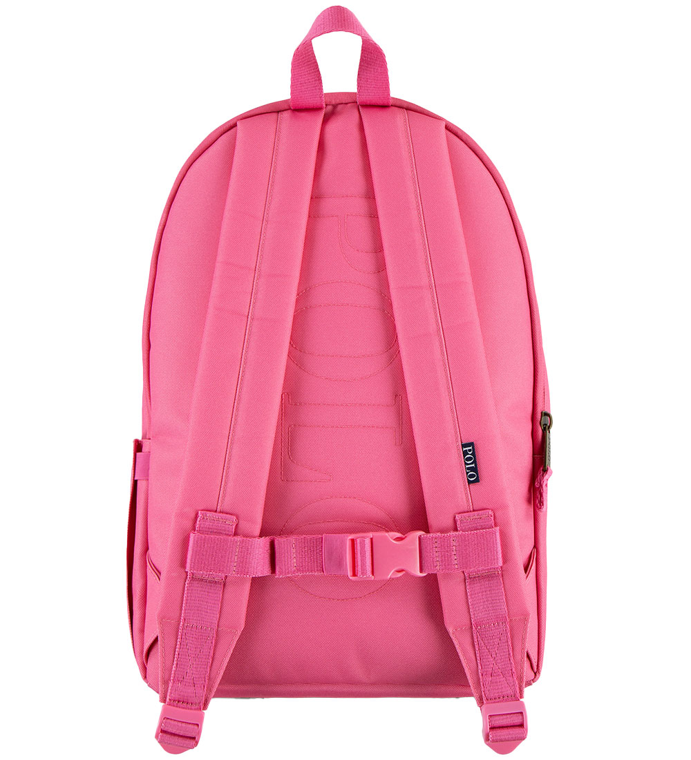 Polo Ralph Lauren Backpack - Lower Pink w. Soft Toy