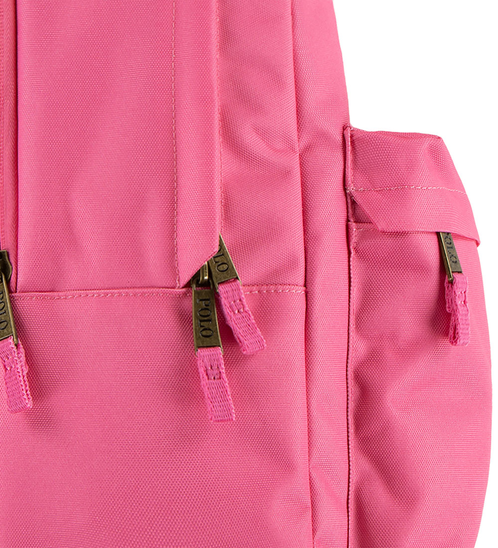 Polo Ralph Lauren Backpack - Lower Pink w. Soft Toy