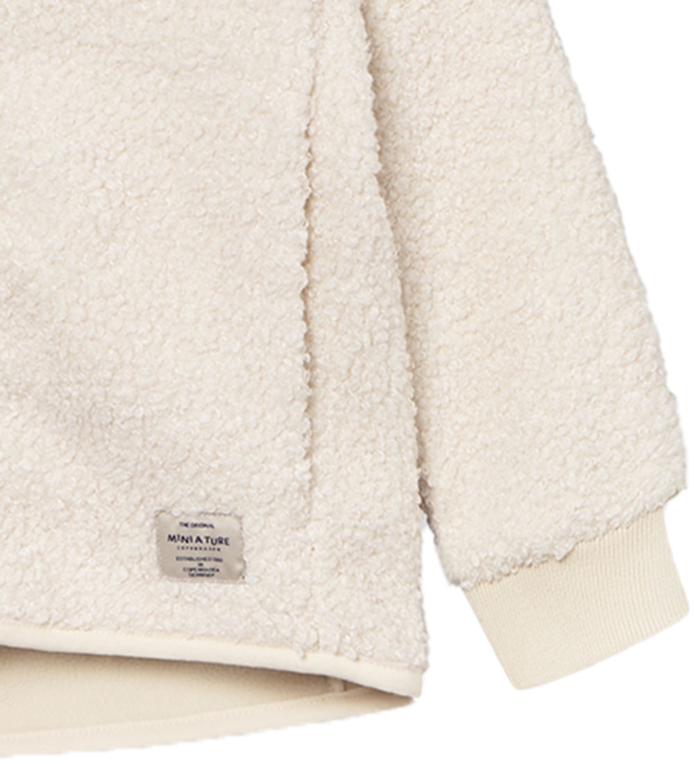 Mini A Ture Fleece Jacket - Teddy - MatCedric - Angora Cream