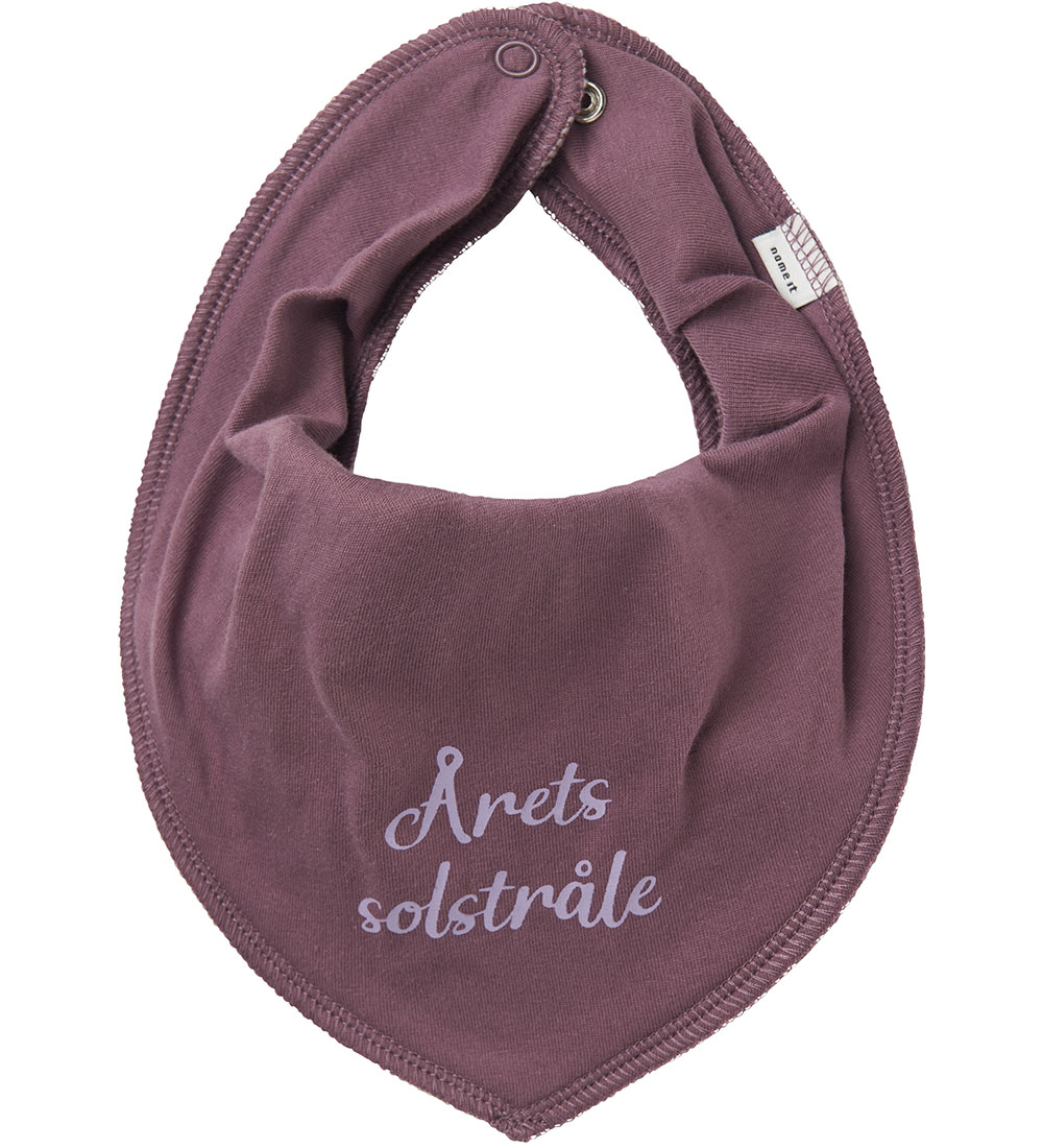 Name It Teething Bib - NbnYatte - Arctic Dusk