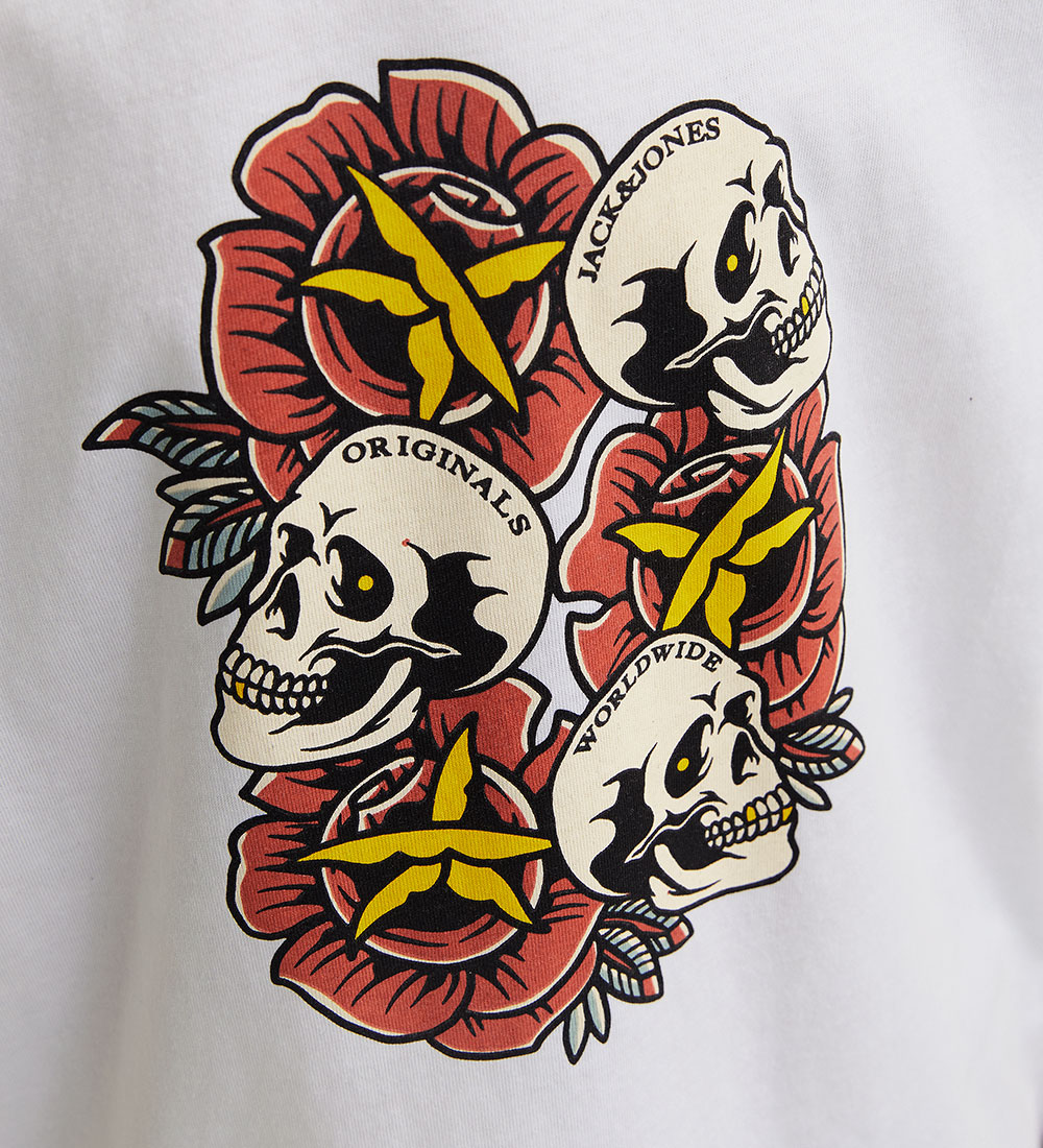 Jack & Jones T-Shirt - Joranatomie - Bright White