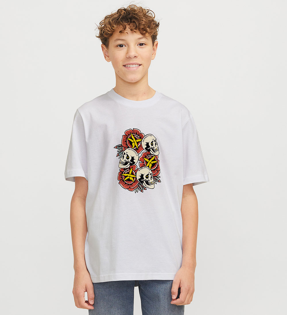 Jack & Jones T-Shirt - Joranatomie - Bright White