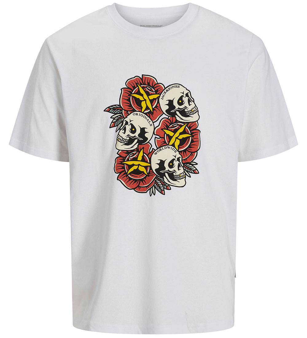 Jack & Jones T-Shirt - Joranatomie - Bright White