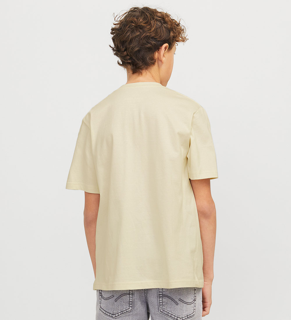 Jack & Jones T-shirt - Anatomy - Antique White