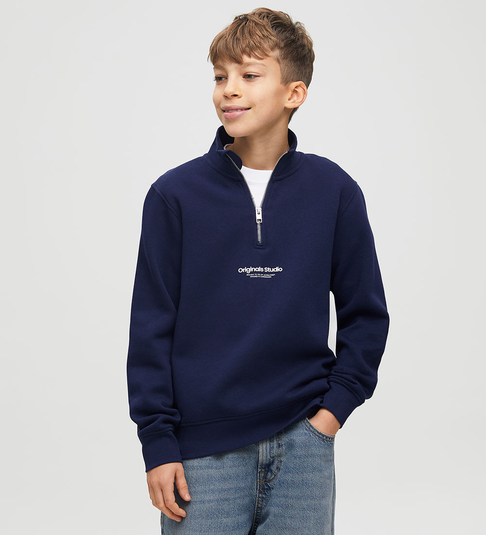 Jack & Jones Sweatshirt - JorVesterbro - Noos - Ocean Cavern