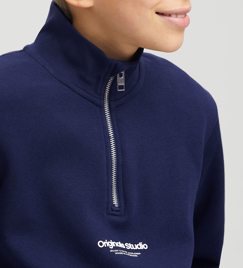Jack & Jones Sweatshirt - JorVesterbro - Noos - Ocean Cavern