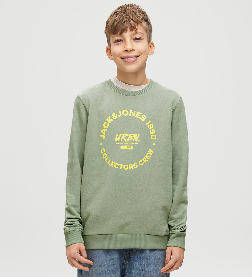 Jack & Jones Sweatshirt - JjSimon - Iceberg Green