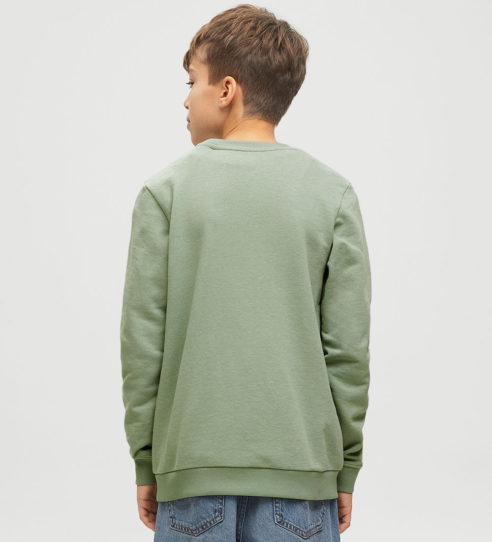 Jack & Jones Sweatshirt - JjSimon - Iceberg Green