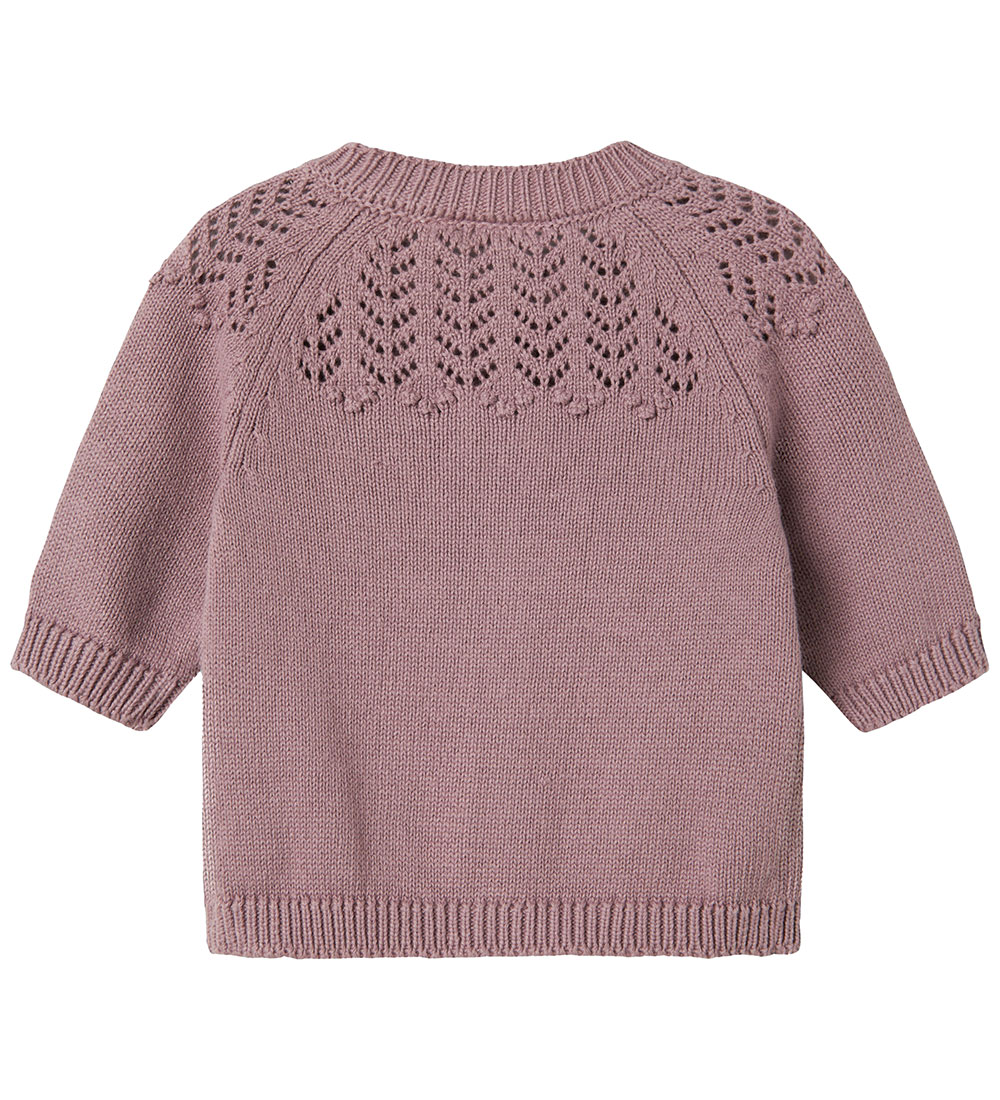 Name It Cardigan - Knitted - NbfBimolly - Elderberry