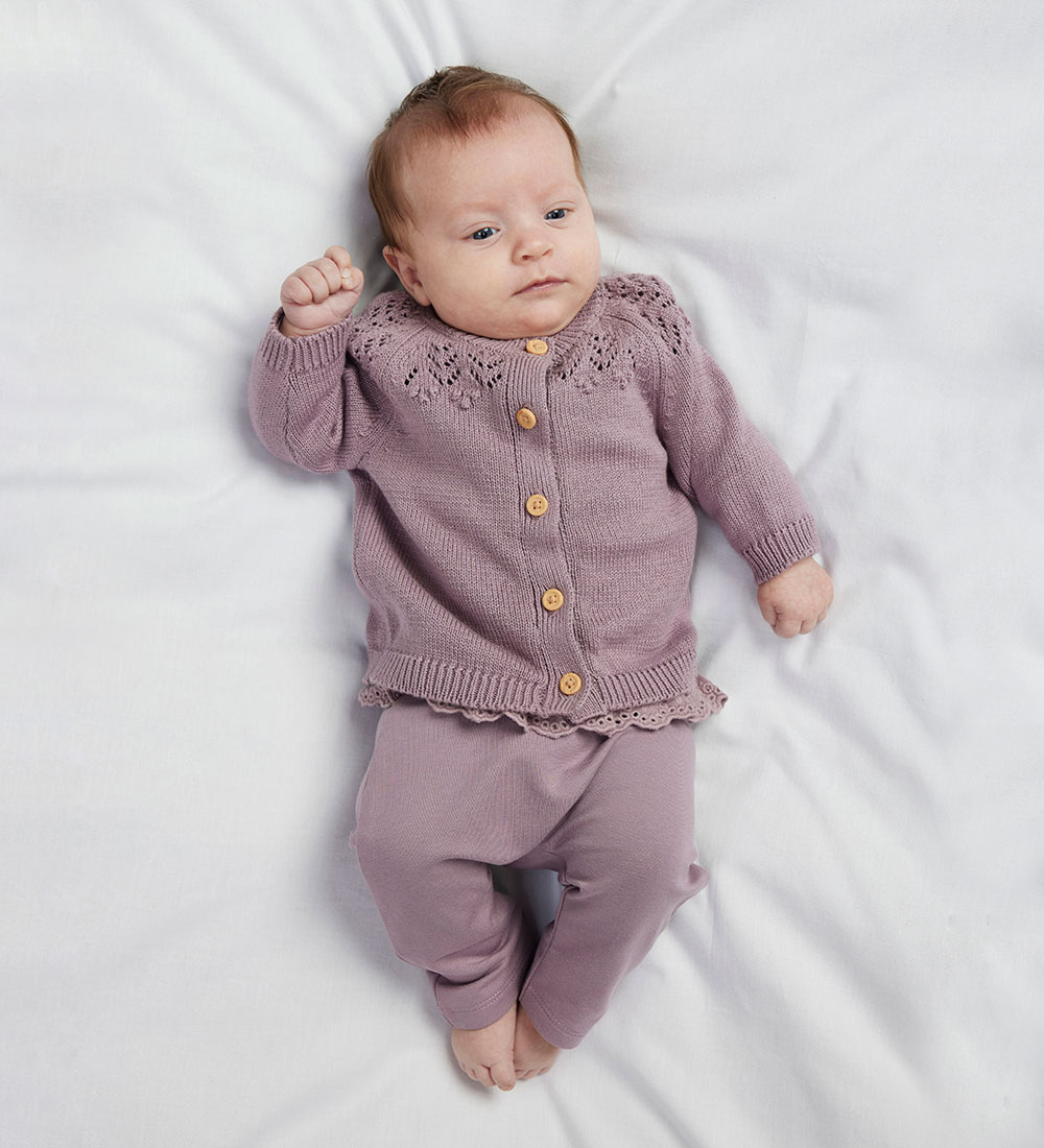 Name It Cardigan - Knitted - NbfBimolly - Elderberry