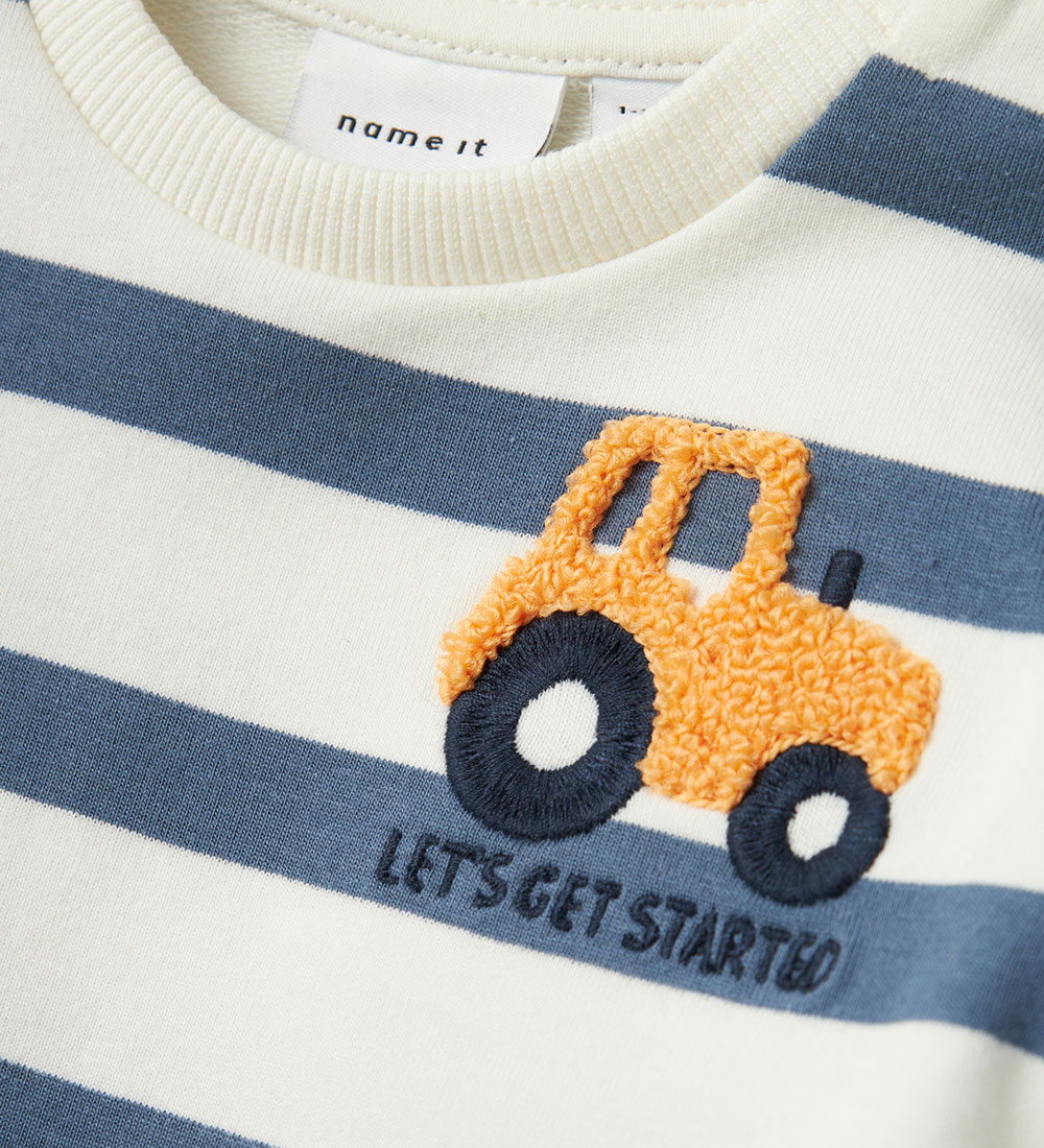 Name It Peysa - NbmBevo - China Blue M. Rendur/Tractor