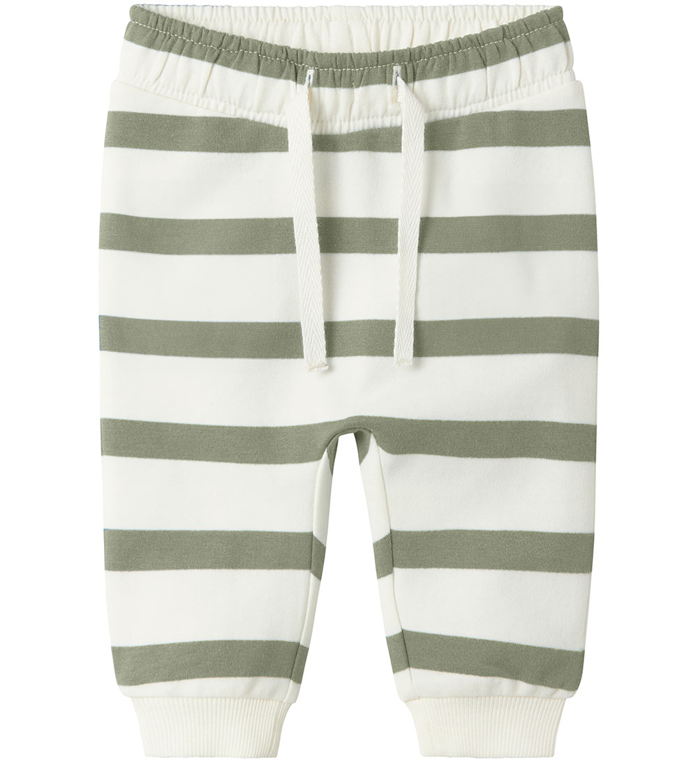 Name It Sweatpants - NbmBevo - Tea w. Stripes