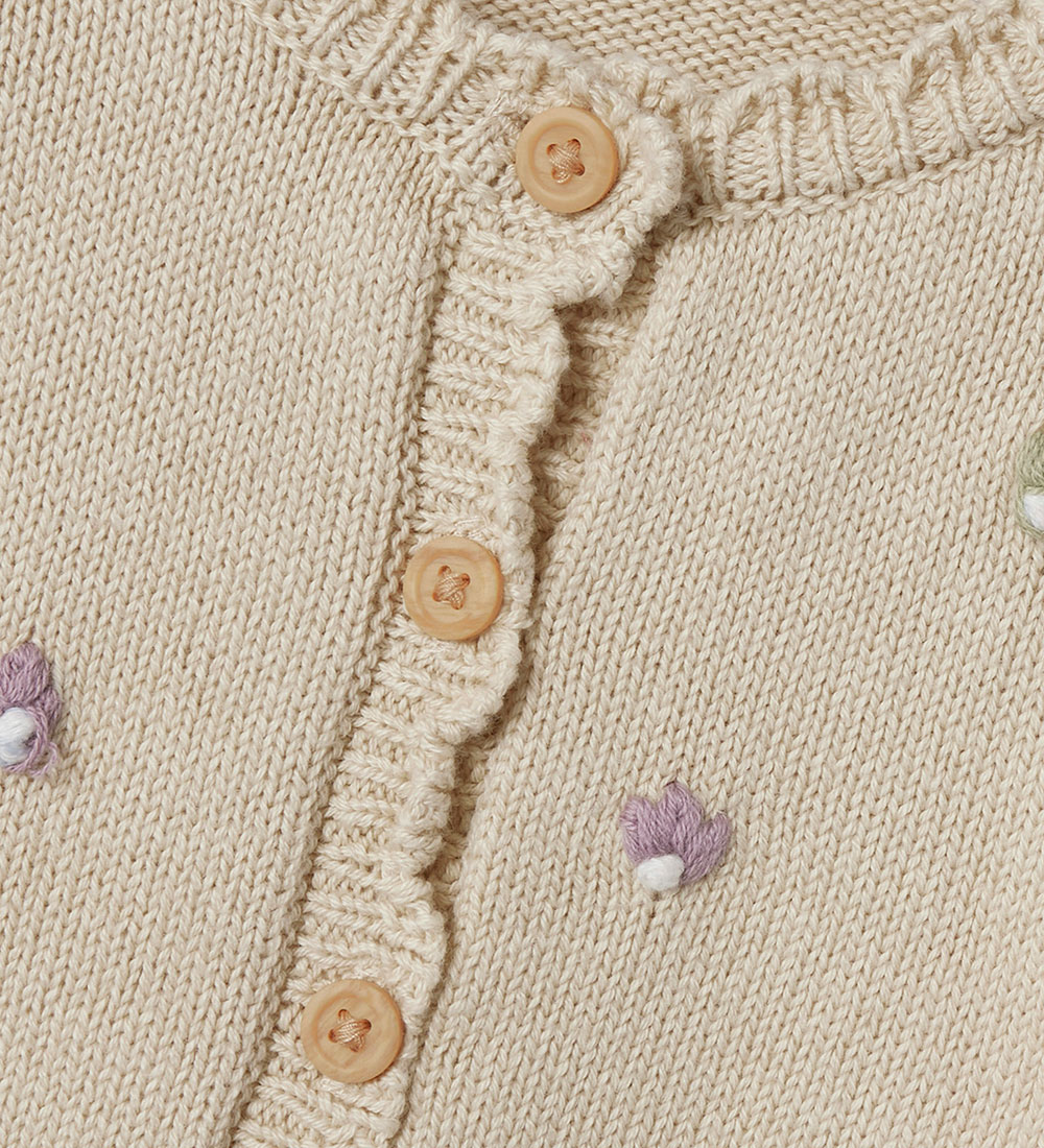 Name It Cardigan - Prjónað - NbfBilili - Summer Sandur M. Blóm