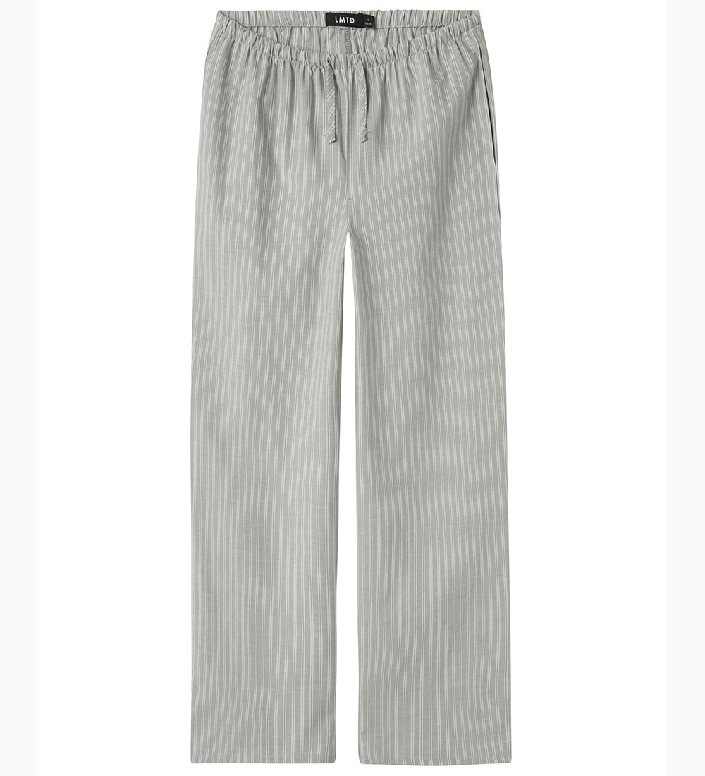 LMTD Trousers - Wide - NlfKelle - Shadow/White Stripes
