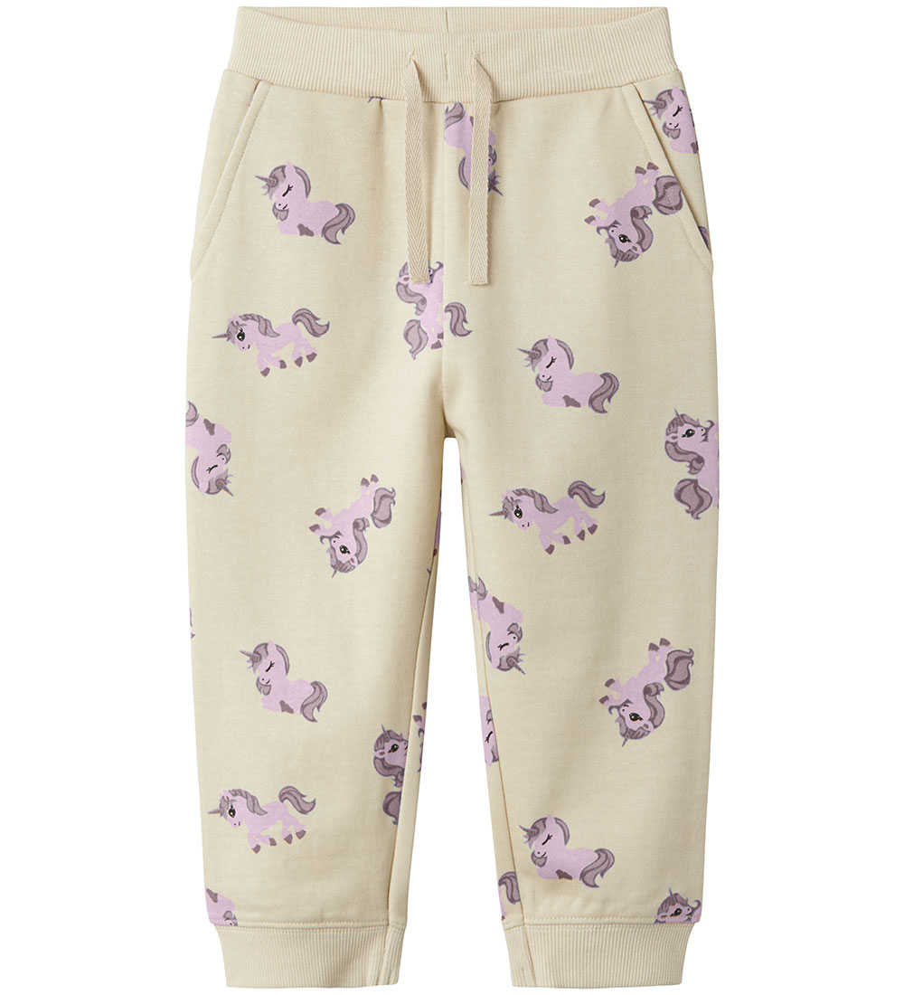 Name It Sweatpants - NmnBillie - Summer Sand