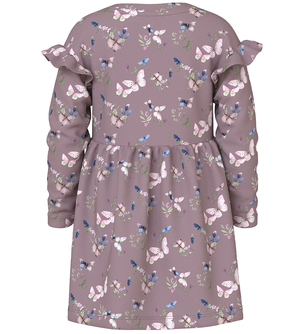 Name It Dress - NmfBela - Elderberry