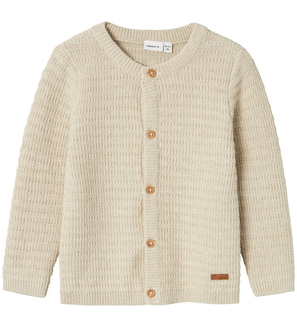 Name It Cardigan - Knitted - NmmBilly - Peyote Melange