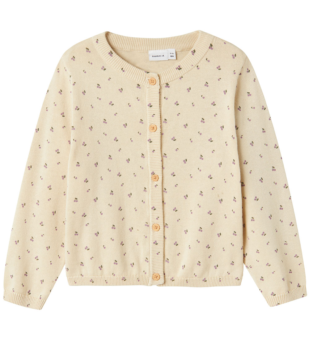 Name It Cardigan - Knitted - NmfBasine - Summer Sand