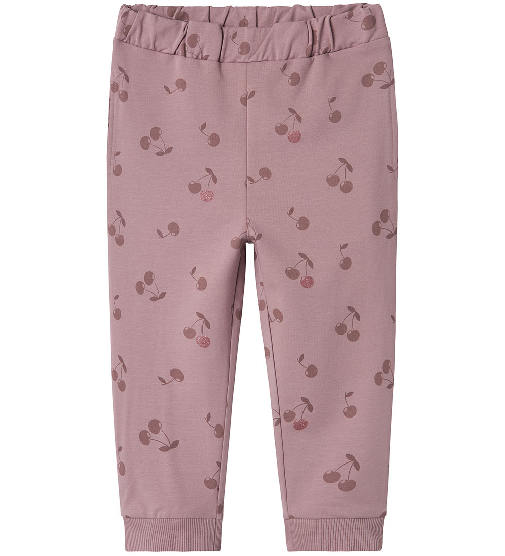 Name It Sweatpants - NmfBella - Elderberry
