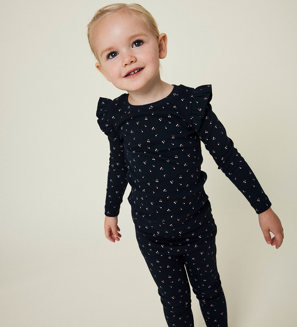 Name It Leggings - Rib - NmfBabeth - Navy Blazer
