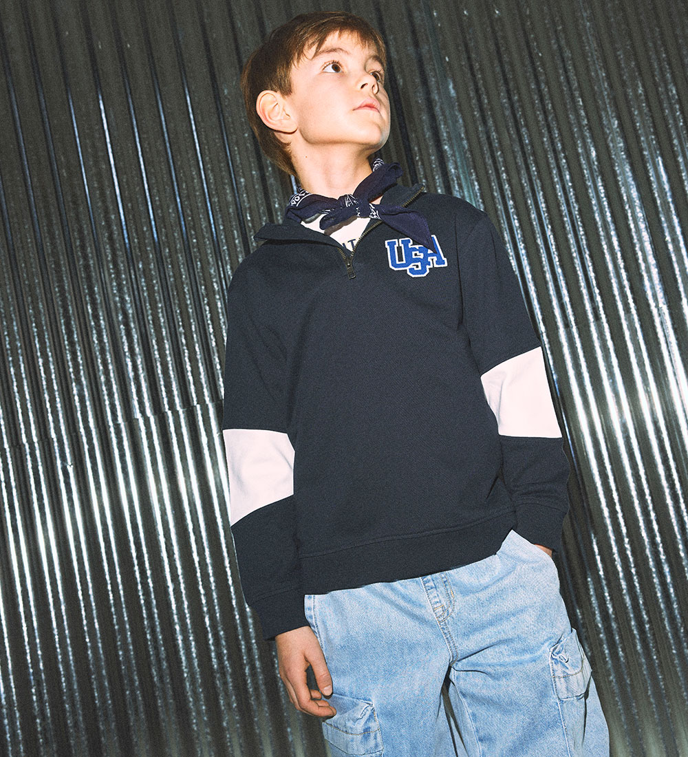 Name It Sweatshirt - NkmBeliam - Navy Blazer