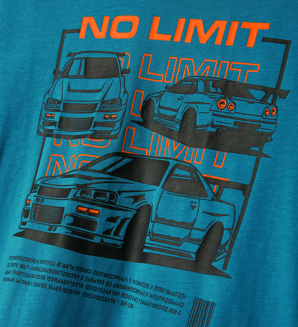 T-Shirt Name It - Nkm Bennibo - Fjord Blue
