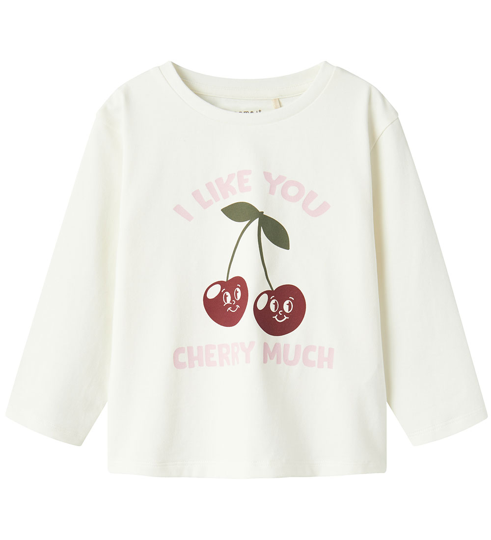 Name It Blouse - NmfBerrie - Cloud Dancer