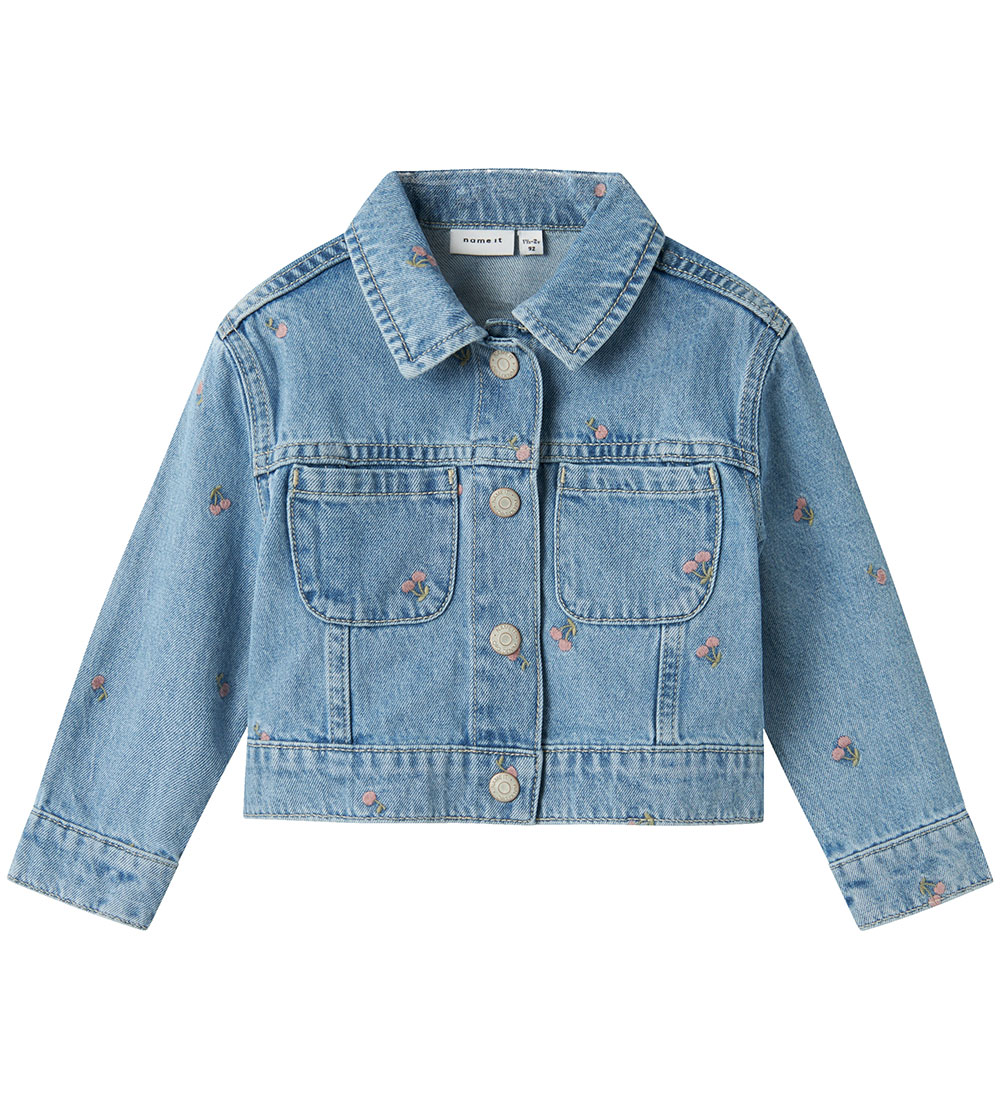 Name It Denim Jacket - NmfPiper - Light Blue Denim