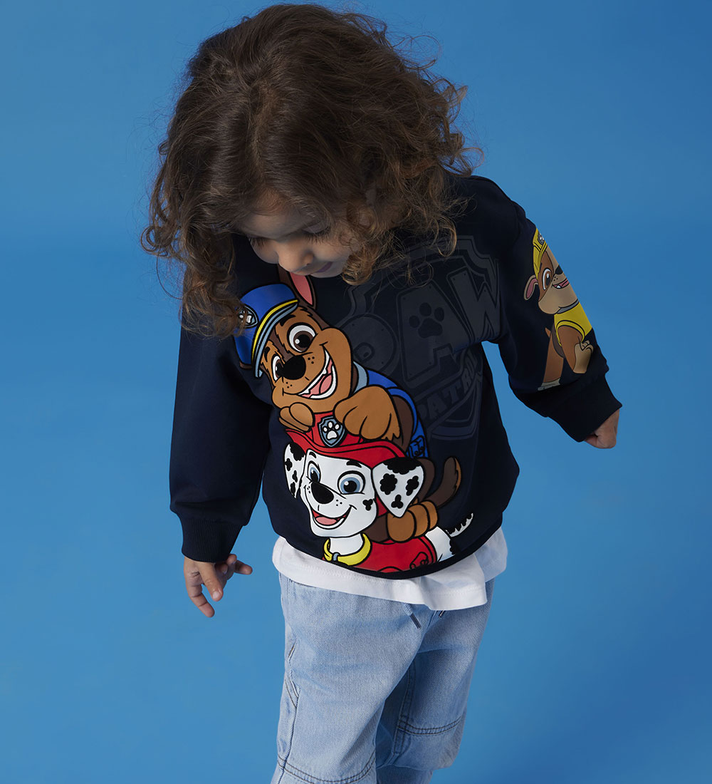 Name It Sweatshirt - NmmJonce Paw Patrol - Navy Blazer w. Print