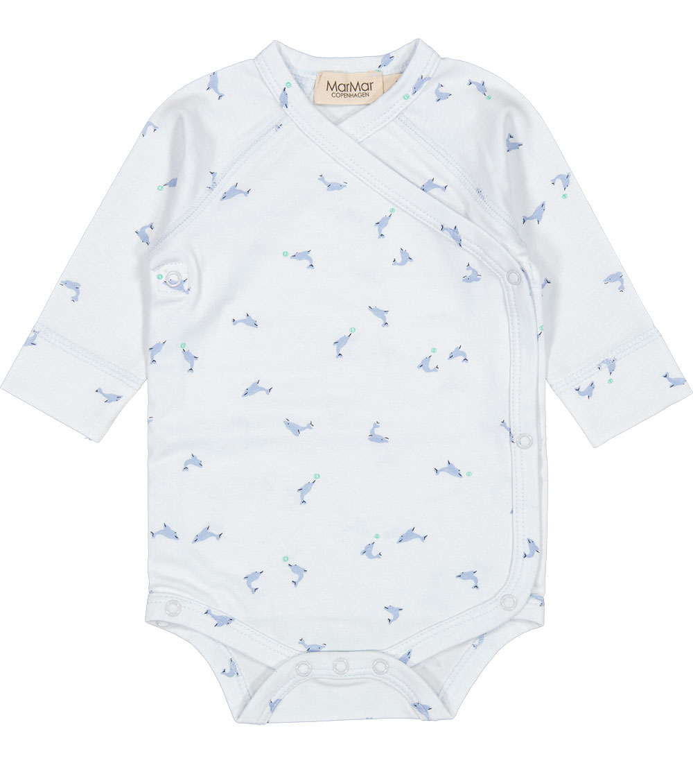 MarMar Wrap Bodysuit L/æ - Modal - Belito - Dolphin