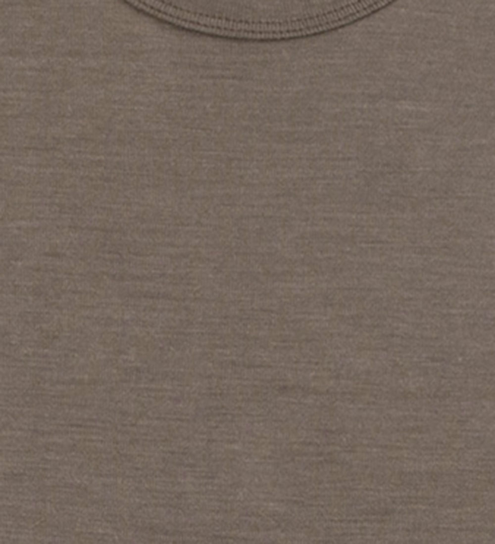 Joha Undershirt - Wool/Silk - Brown