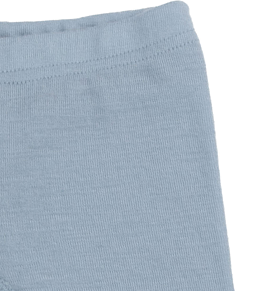 Joha Leggings - Wolle - Matt Blau