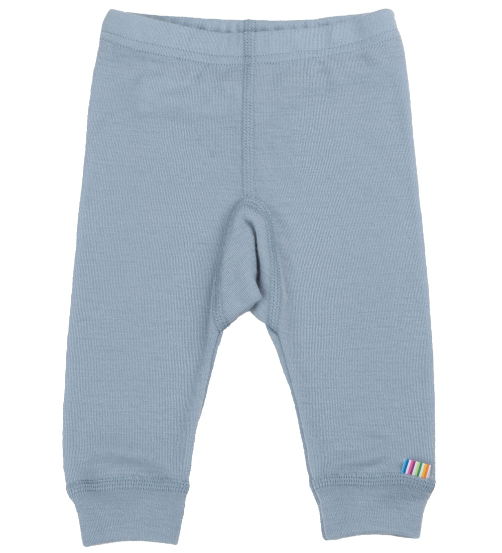 Joha Leggings - Wolle - Matt Blau