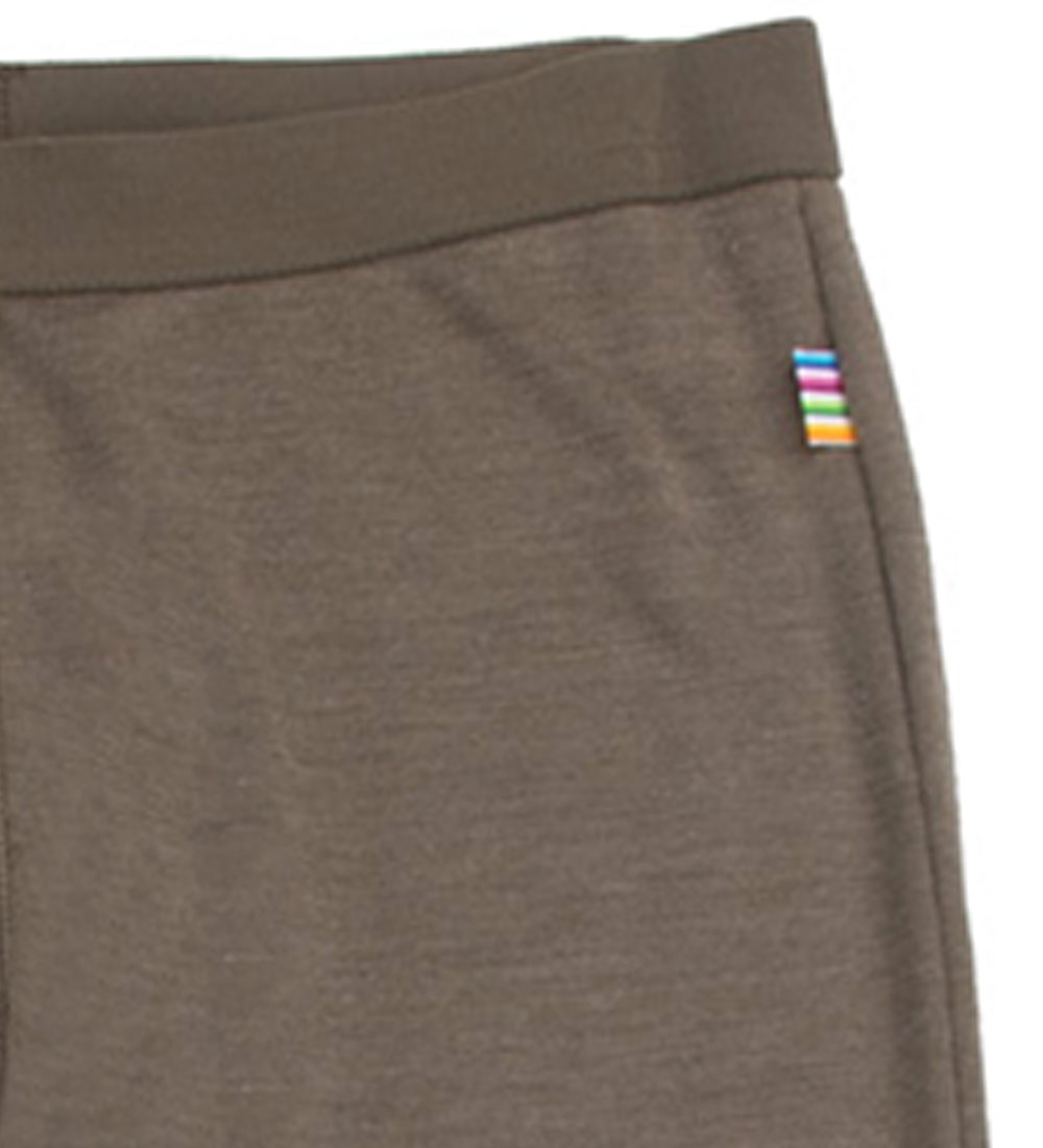 Leggings - Laine/Soie Joha - Marron