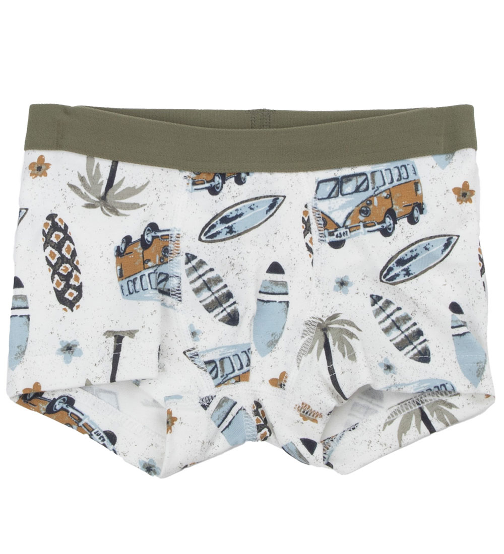 Joha Boxers - Off White w. Print