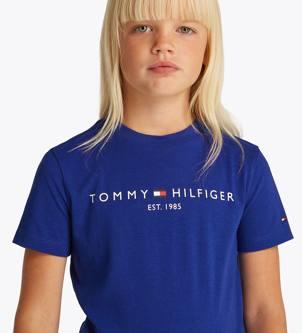 Tommy Hilfiger T-shirt - Corp Logo - Wedge Blue