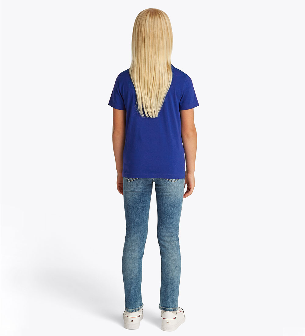 Tommy Hilfiger T-shirt - Corp Logo - Wedge Blue