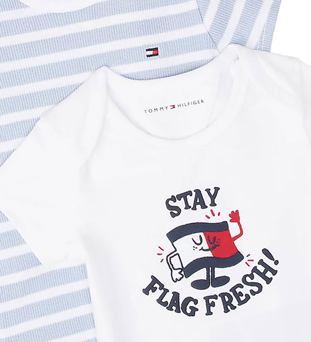 Tommy Hilfiger Gjafabox - Samfella k/æ - 3 Pakki - Dark Nótt Dök