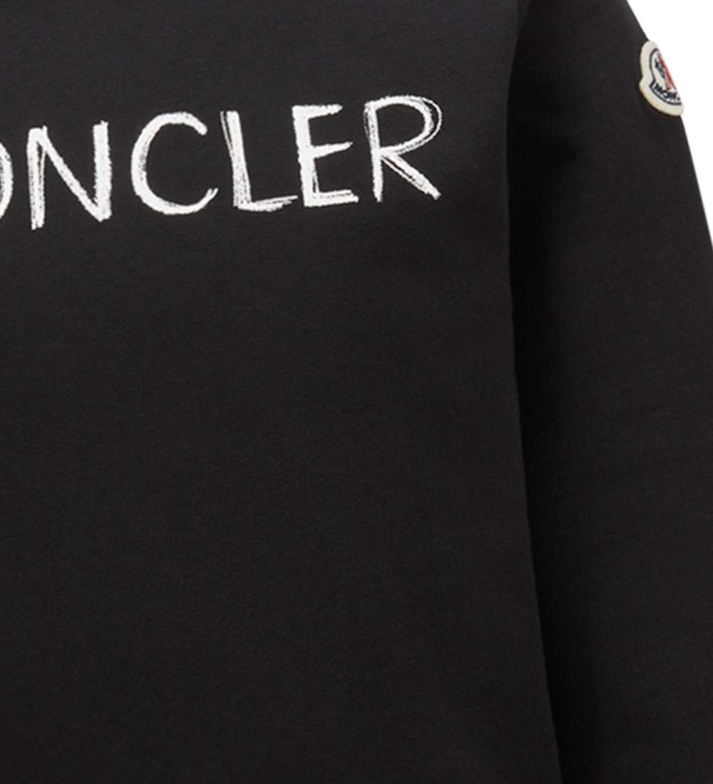 Moncler Sweatshirt - Schwarz m. Weiß