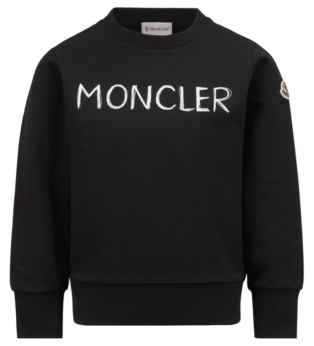 Moncler Sweatshirt - Schwarz m. Weiß