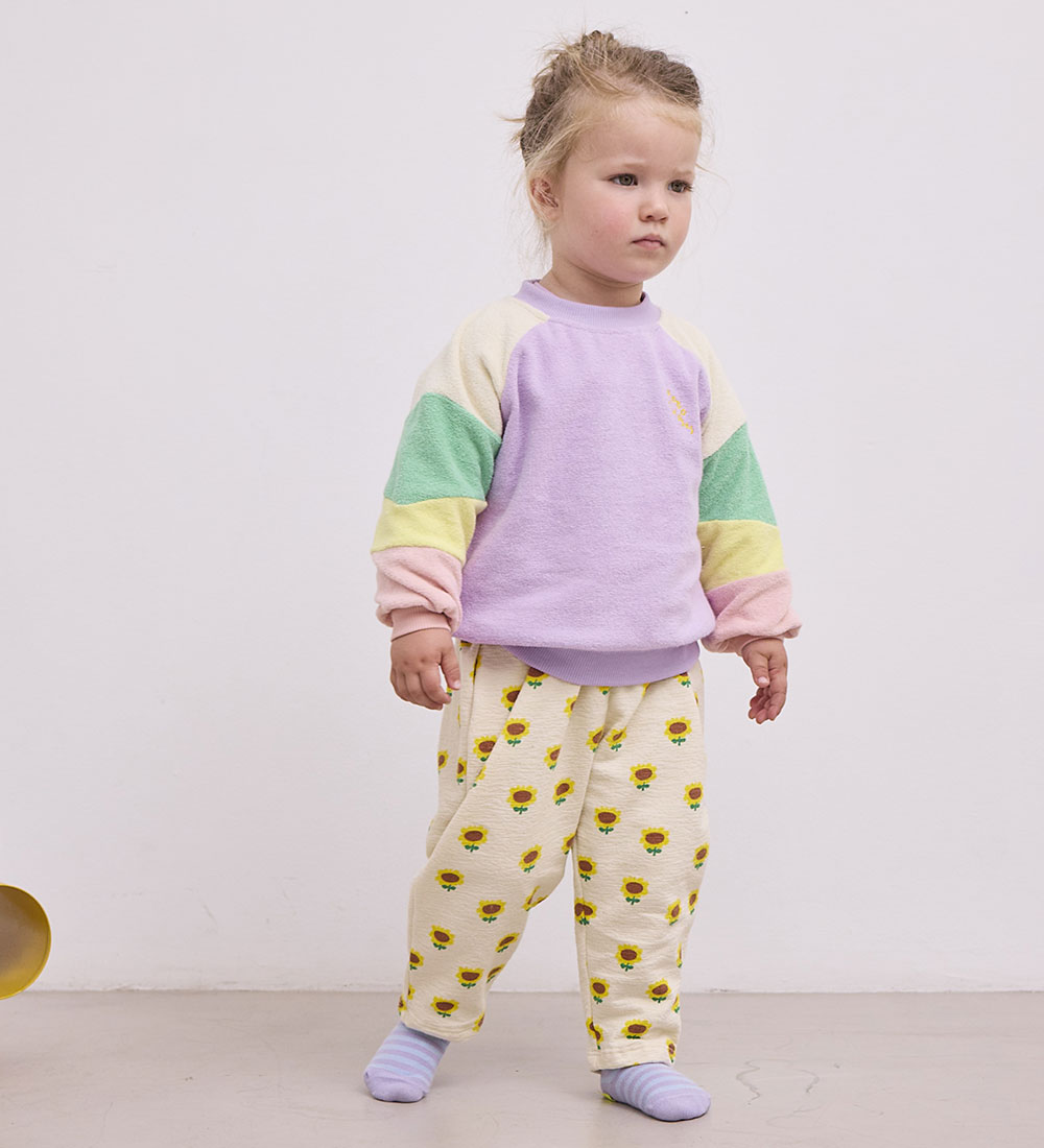 Bobo Choses Joggingbroek - Zonnebloem - Beige