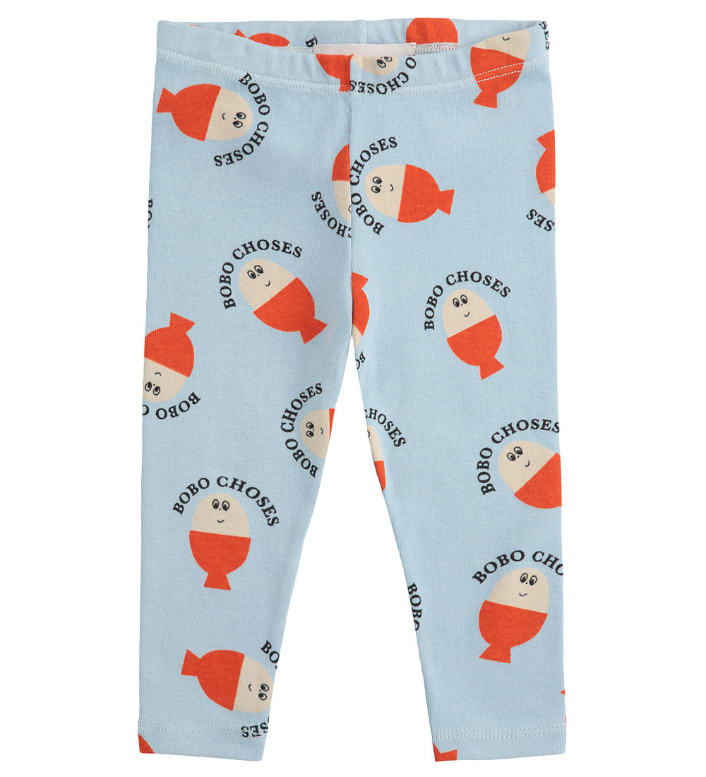 Bobo Choses Leggings - Morgunegg - Light Blue