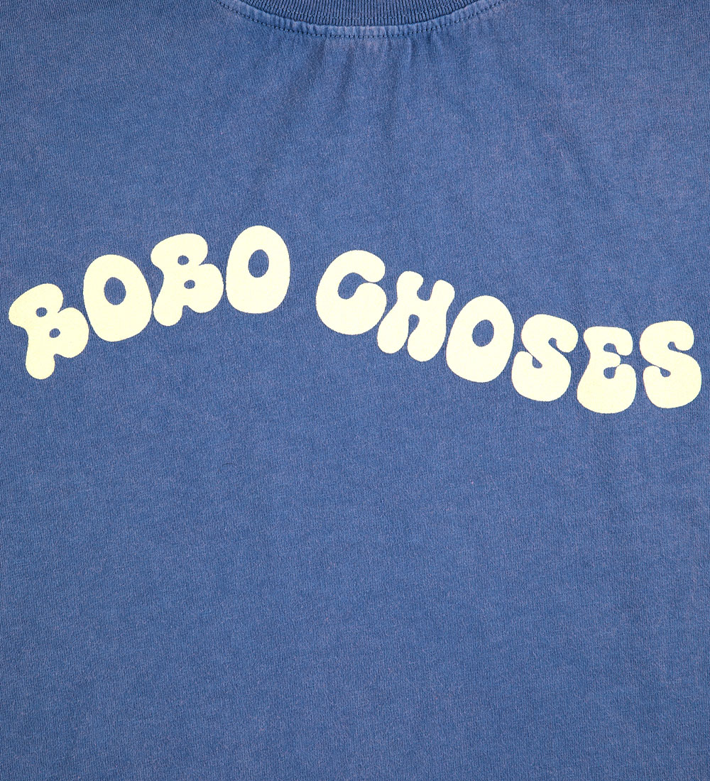 Bobo Choses T-shirt - Vågigt - Blå