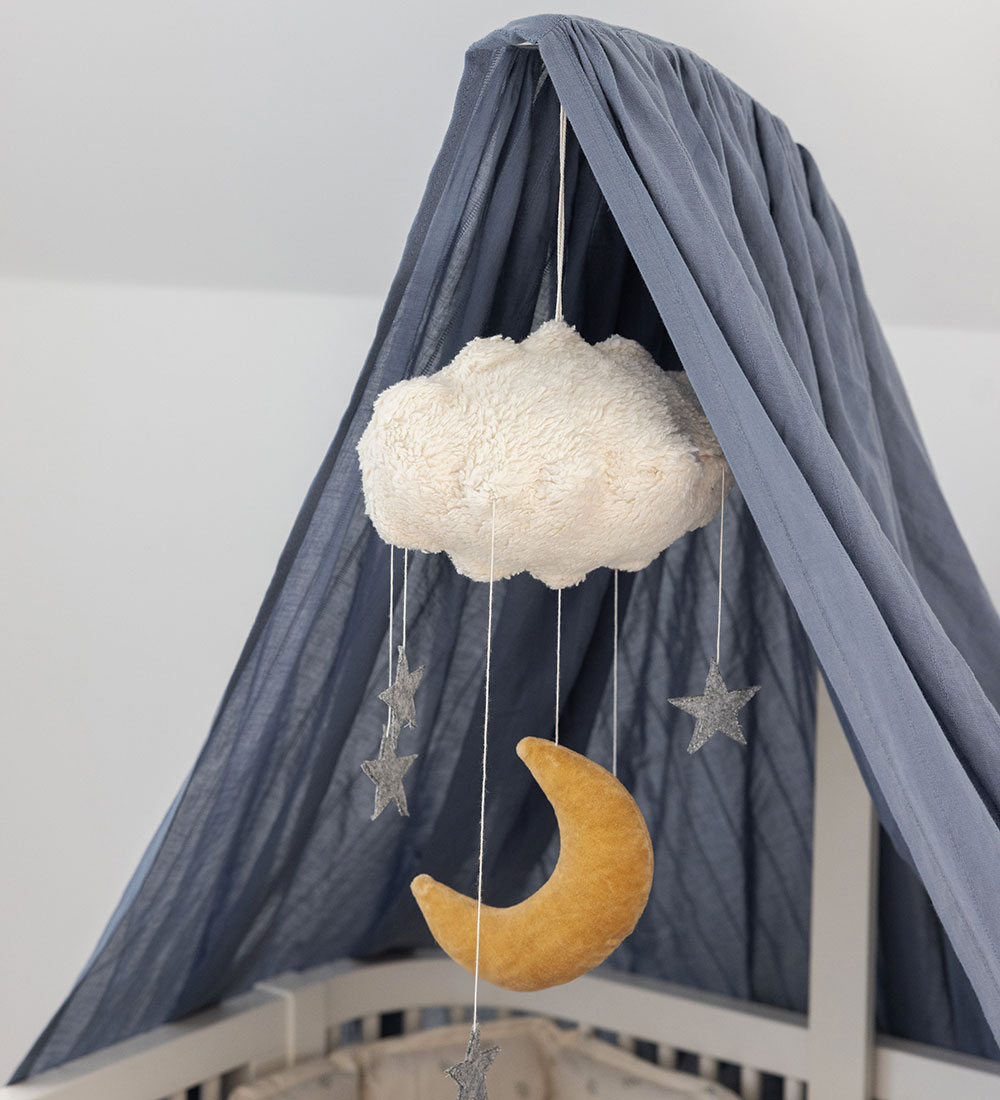 Sebra Baby Mobile - Moon & Stars - Beige
