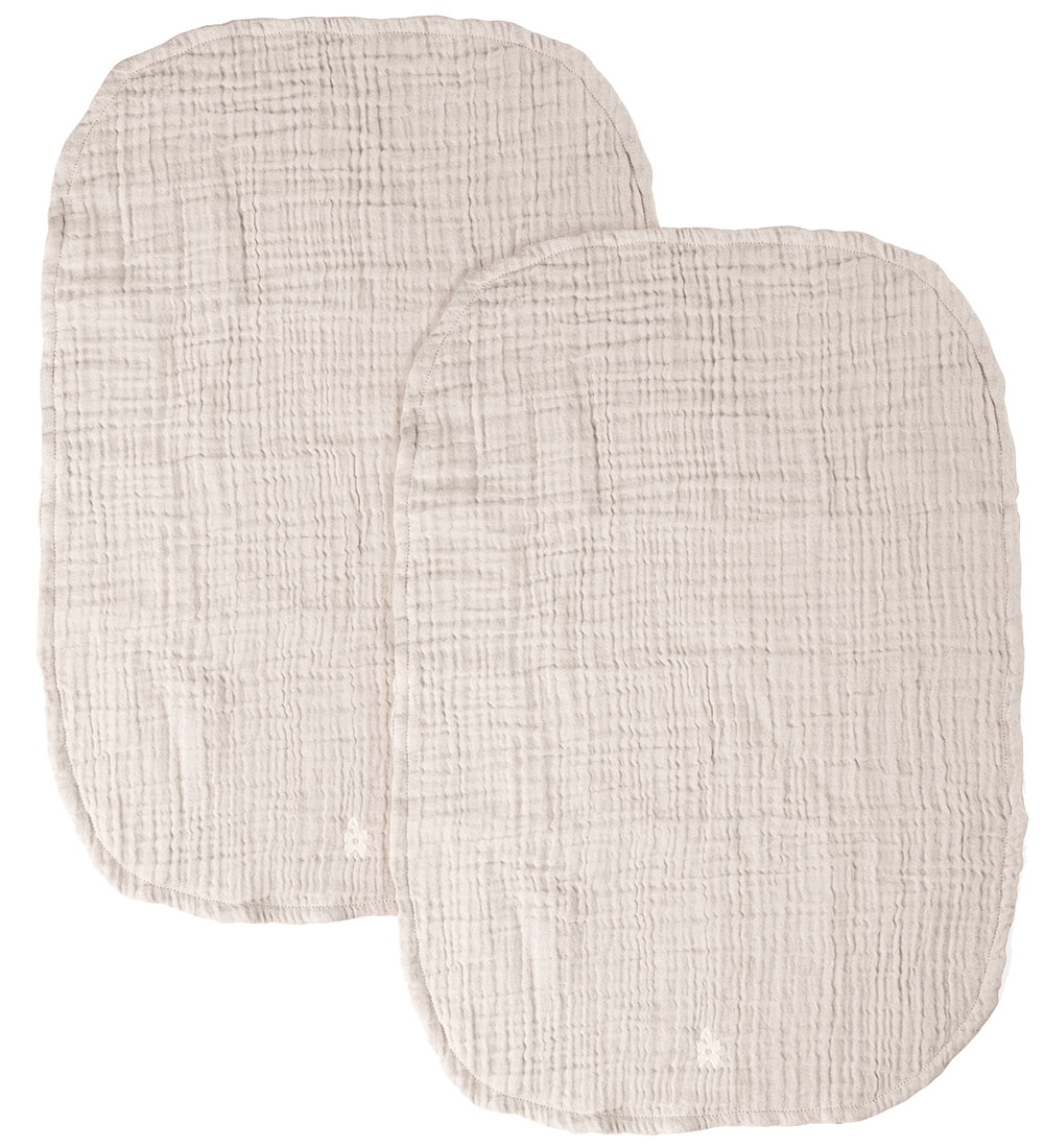 Sebra wickelunterlage - 2er-Pack - Musselin - Birkenrinde Rose