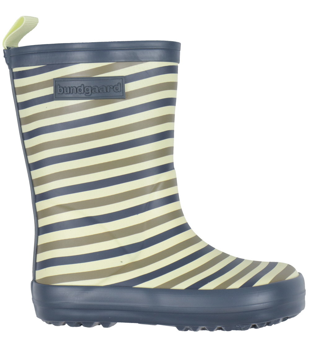 Bundgaard Rubber Boots - Charly High - Oceanic Stripe