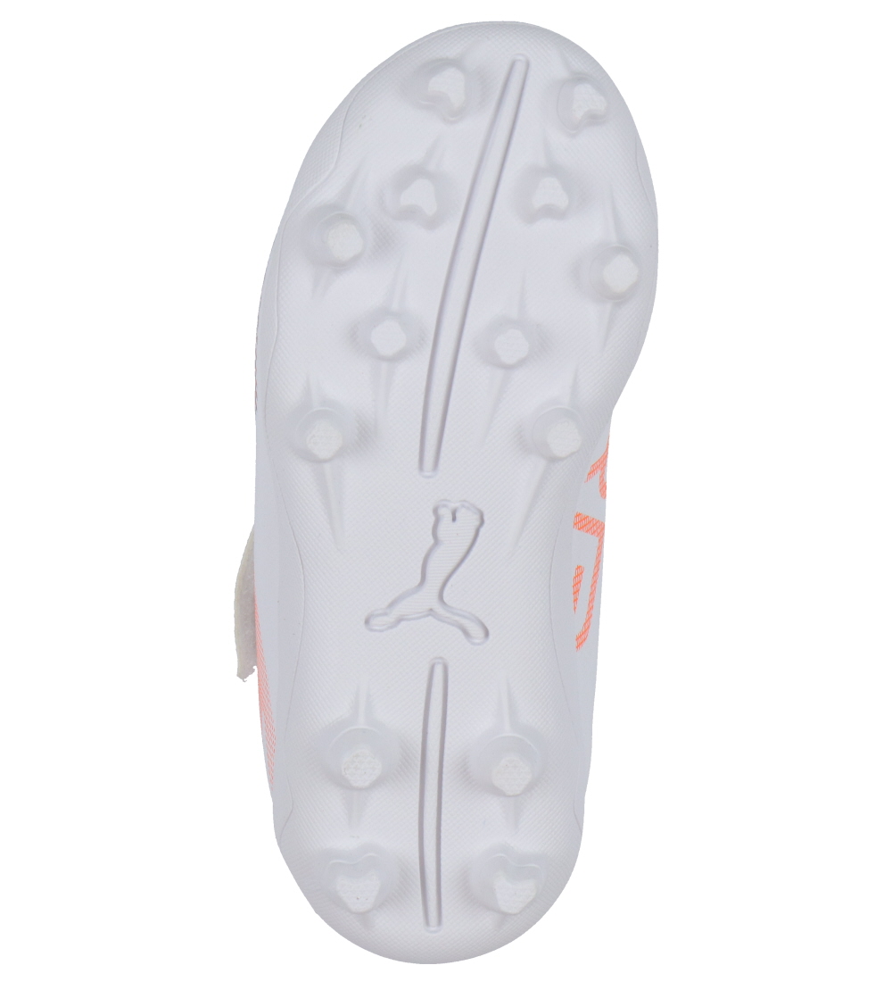 Puma Fußballschuhe - ULTRA 5 Play V FG/AG RB Jr - White/Black/g