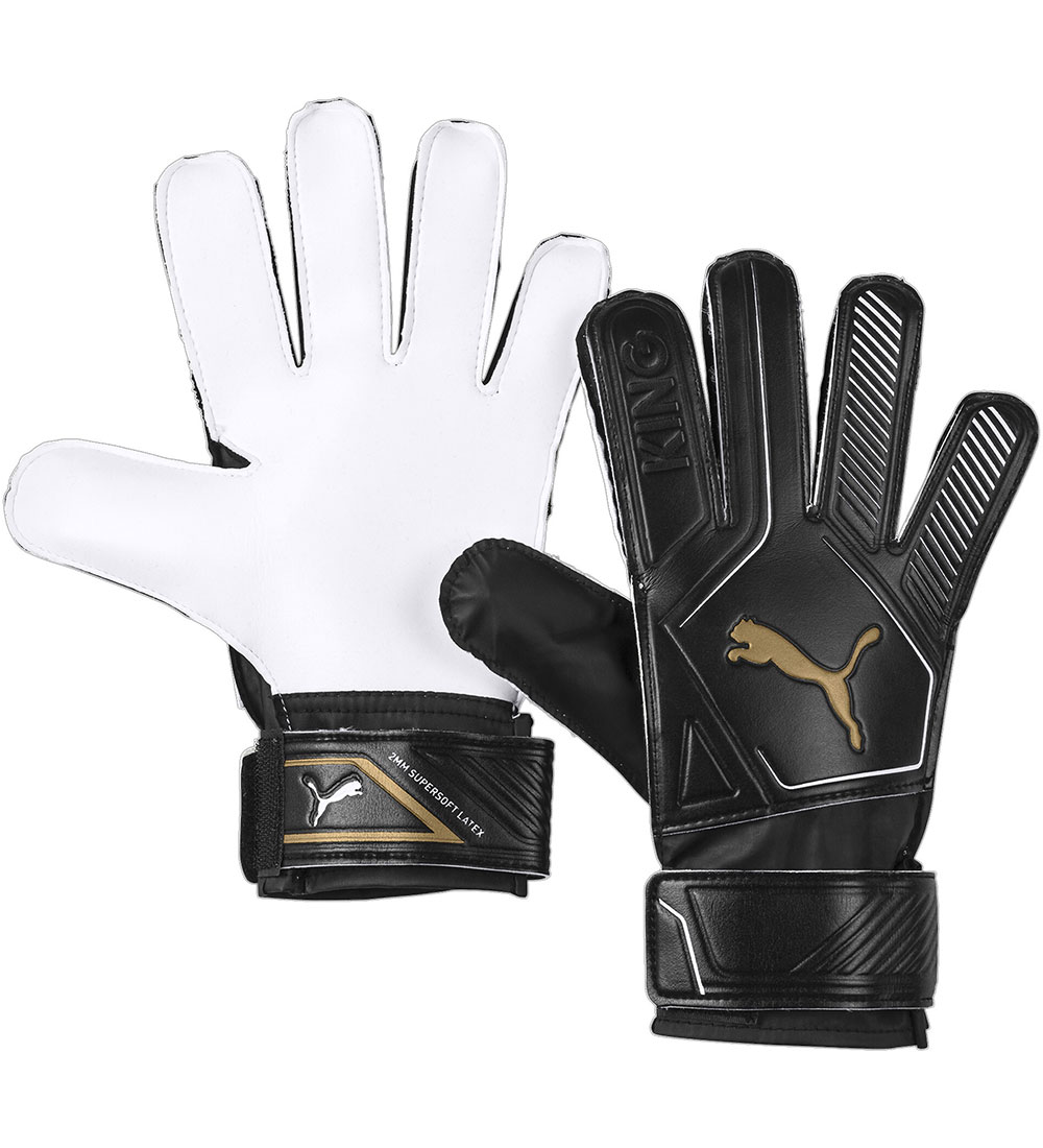 Puma MElder-Handschuhe - King 4 - Schwarz/Gold