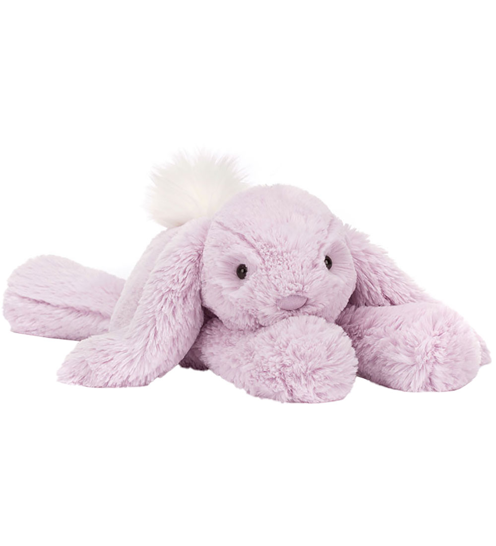 Jellycat Soft Toy - 13x24 cm - Smudge Lavender Rabbit Original